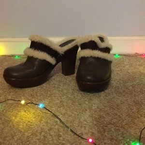 Tommy Hilfiger Clog-Style platforms